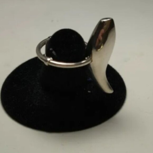 Rare Tiffany & Co Frank GEHRY Five Fish Ring Sterling Silver Size 6.5 - Picture 5 of 5